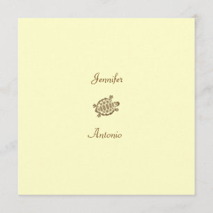 311 Coastal Seaturtle Invitation