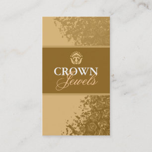 311 CROWN JEWELS GOLD BUSINESS CARD