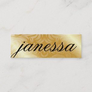 311-Custom Name Business Card Brown Sugar