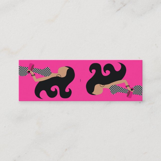 311-Custom Order Loretta Mini Business Card (Front)