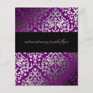311-Dazzling Damask Extraordinary Purple Flyer