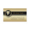 311 Dental Molar Business Card Gold Metallic