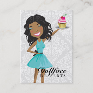 311 Dollface Desserts Ebonie Gift Box Blue 3.5 x 2 Business Card