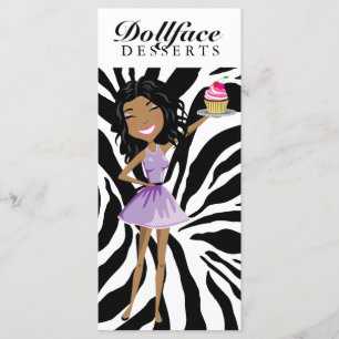 311 Dollface Desserts Ebonie Zebra Menu