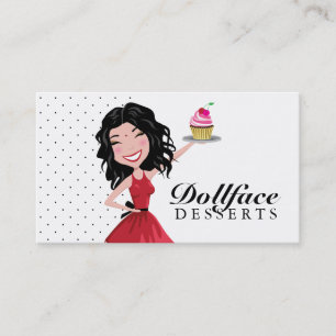 311 Dollface Desserts Indie Business Card