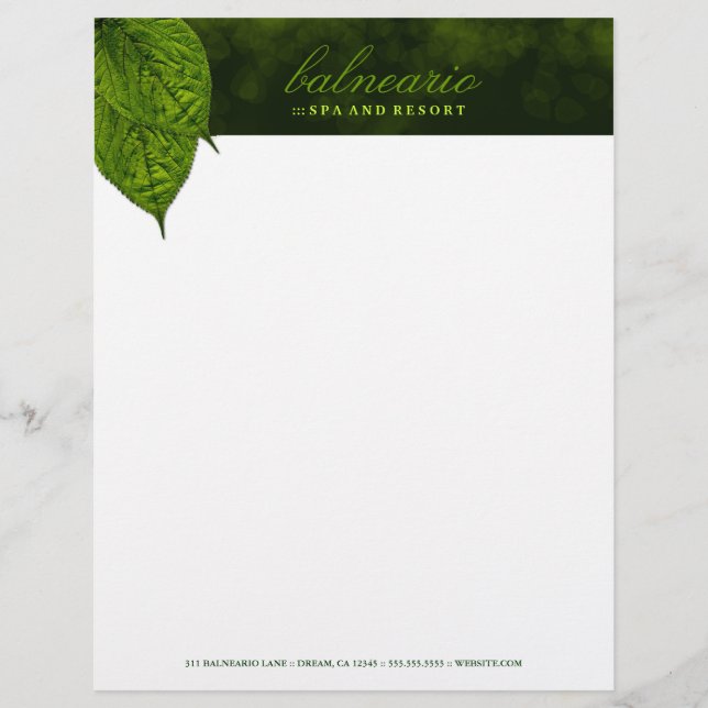 311-Dream Leaf Letterhead (Front)