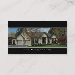 311 Elegant Real Estate House Business Card