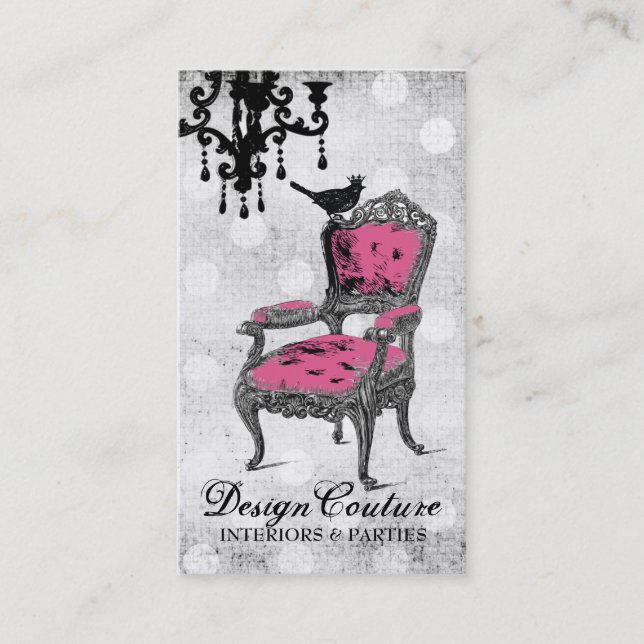 311 Fabulously French Business Card (Front)