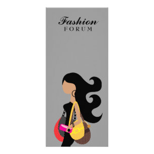 311 Fashionista Purses Grey Rack Card