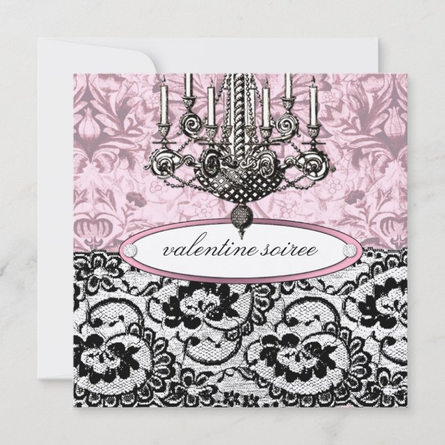 311 Frenchie Budoir Vintage Pink Invite (Front)
