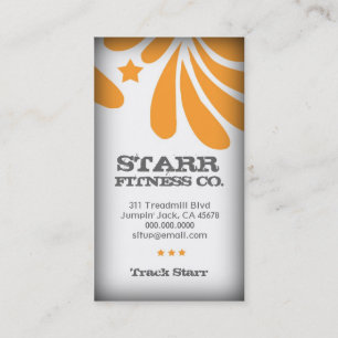 311  FRESHTASTIC ORANGE BUSINESS CARD