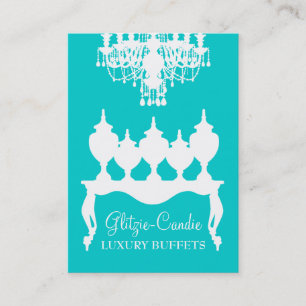 311 Glitzie Candie Turquoise Business Card