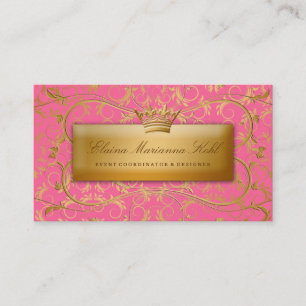 311 Golden diVine #2 Strawberry Brulee Business Card