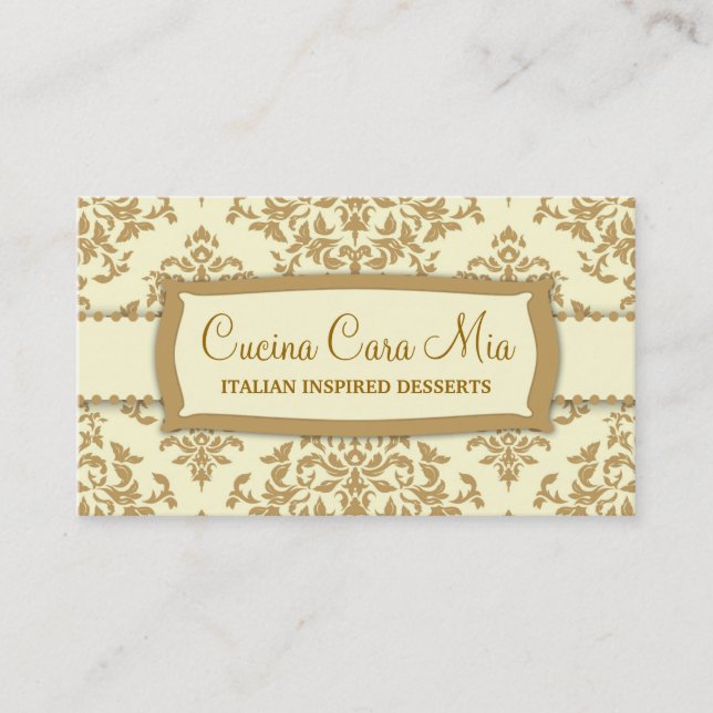 311 Icing on the Cake Buttercream Business Card (Front)