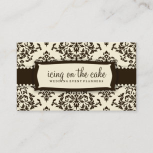 311 Icing on the Cake Chocolate Cream Business Card