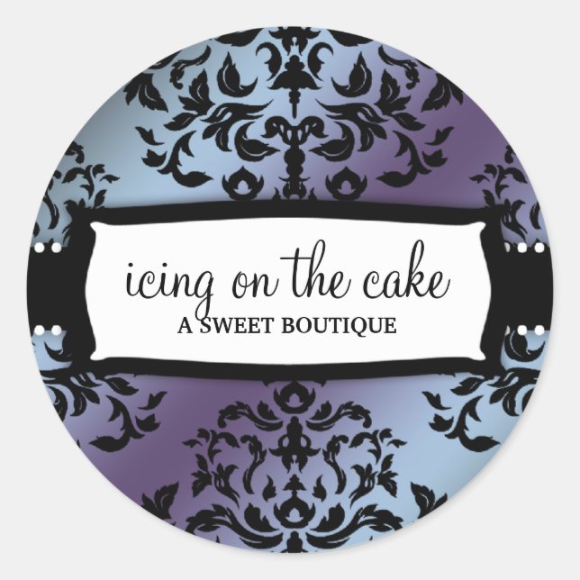 311 Icing on the Cake Hydrangea Classic Round Sticker (Front)