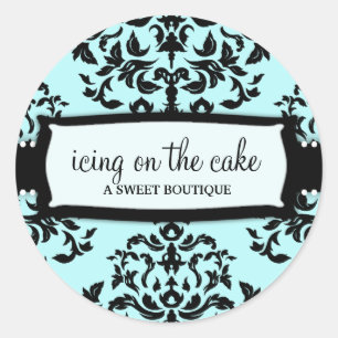 311 Icing on the Cake Something Blue Classic Round Sticker