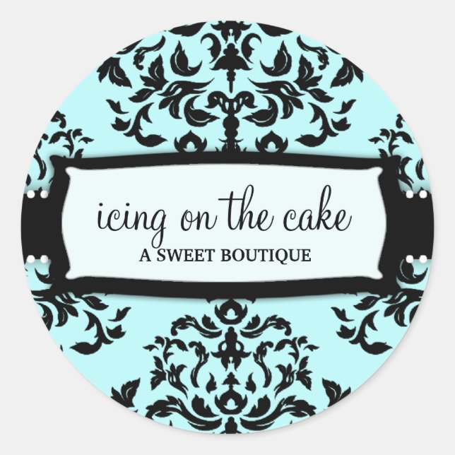 311 Icing on the Cake Something Blue Classic Round Sticker (Front)