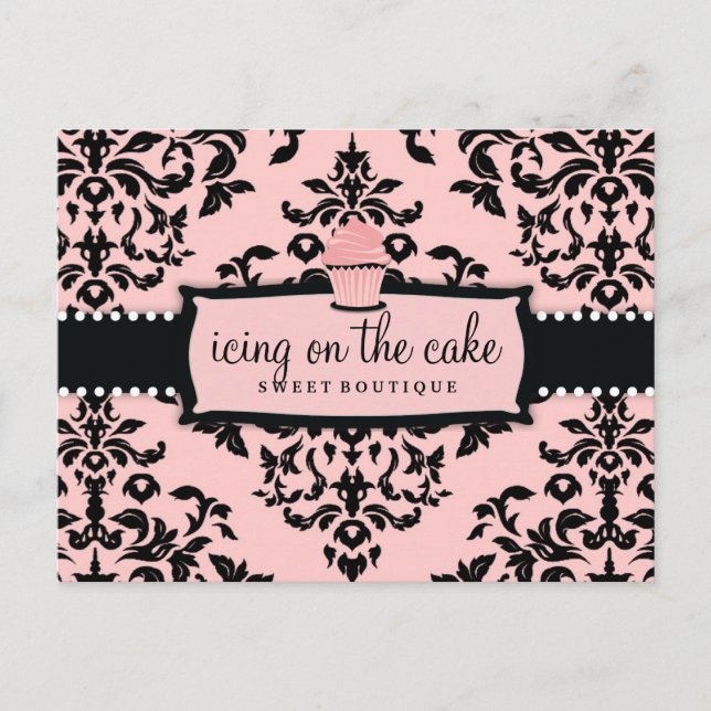 311 Icing on the Cake Sweet Icing Pink Postcard (Front)