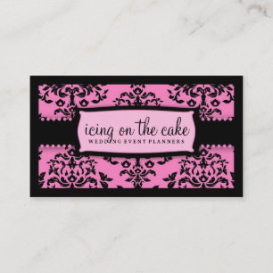 311 Icing on the Cake Too Pink Liquorice Business Card