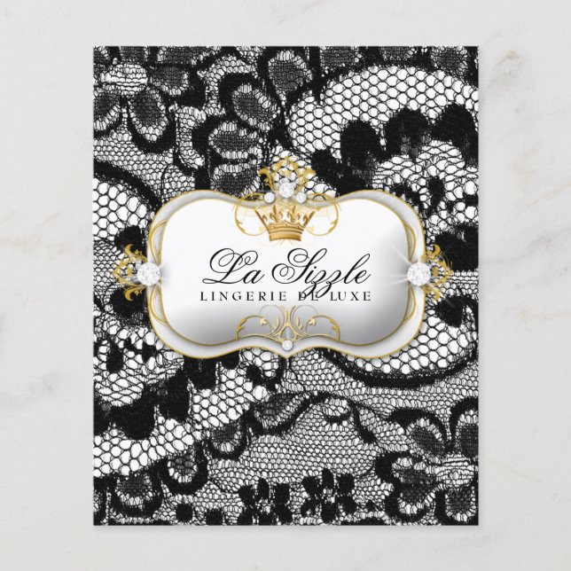 311 Lace De Luxe Ciao Bella Metallic Flyer (Front)