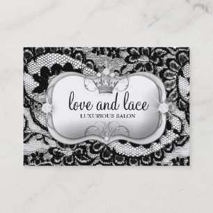 311 Lace de Luxe Ciao Bella Silver Appointment Card