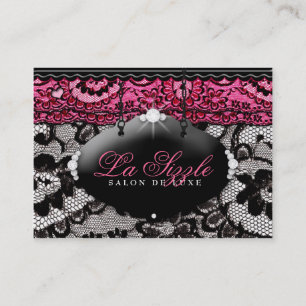 311 Lace de Luxe Pink Appointment Card