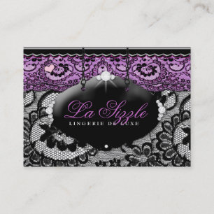 311-Lace de Luxe - Violet Business Card