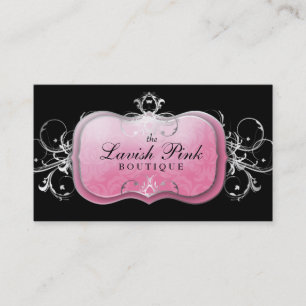 311 Lavish Pink Plate Silver Loyalty Card