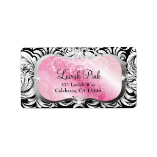 311 Lavish Pink Platter Label