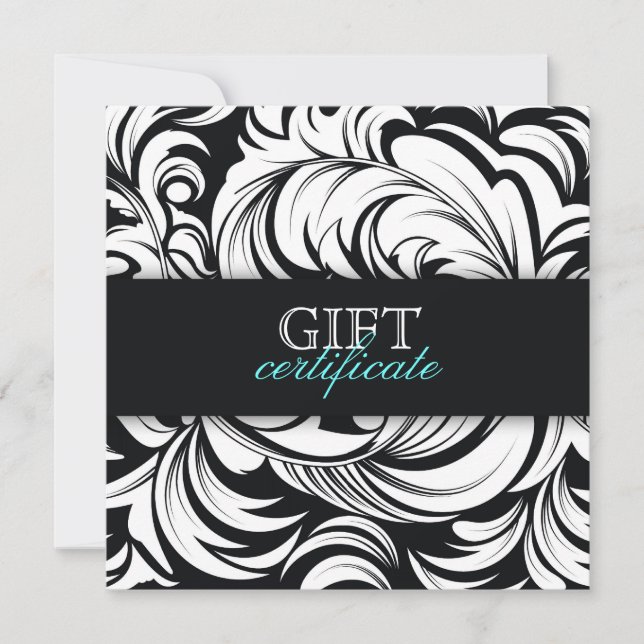 311 Lavish Topaz Black Gift Certificate (Front)