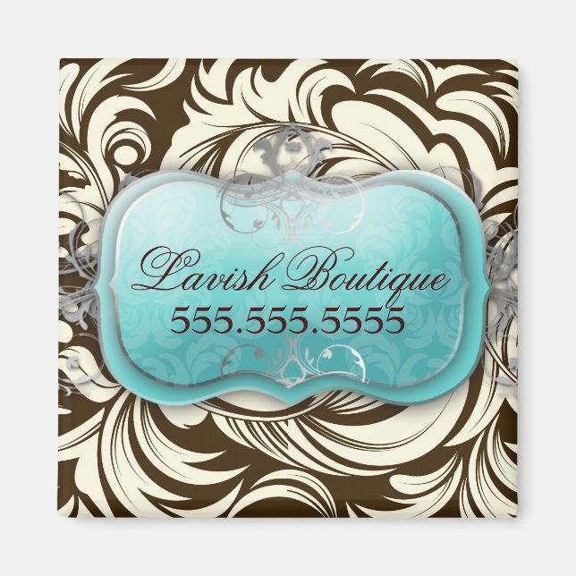 311 Lavish Topaz Brown & Cream Magnet (Front)