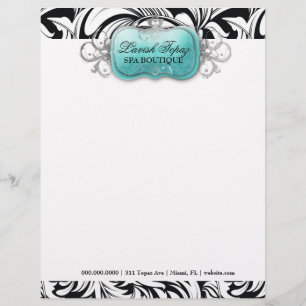 311-Lavish Topaz Letterhead Black