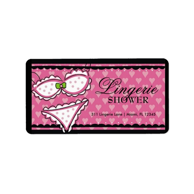 311 Lingerie Heart Label (Front)