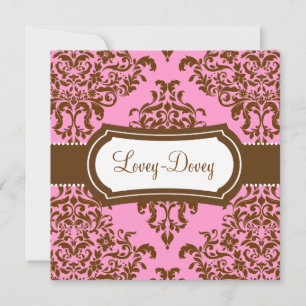 311 Lovey Dovey Damask Gift Certificate Pink Choco