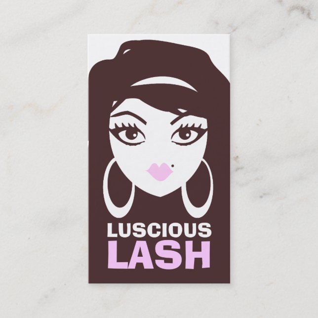 311 Luscious Lash Business Card (Front)