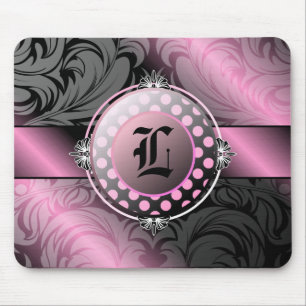311-Luscious Molasses Monogram Mouse Pad