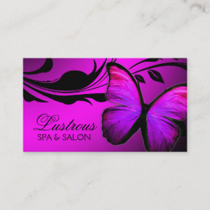 311 Lustrous Butterfly Pink & Purple Business Card