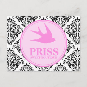 311 Miss Priss Swallows Postcard