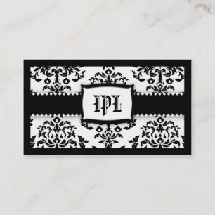 311 Monogram Icing on the Cake - Sugar Frosting Business Card
