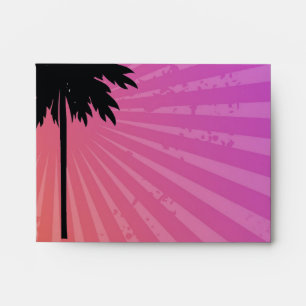 311 Oasis Palm Purple Envelope