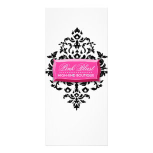 311 Pink Blast Damask Rack Card