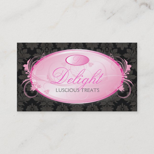 311-Pink Delight Business Card (Front)