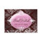 311 Pink Delish Monogram Chocolate 3.5 x 2.5