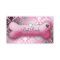 311 Posh Pooch Damask Shimmer Pink Poodle