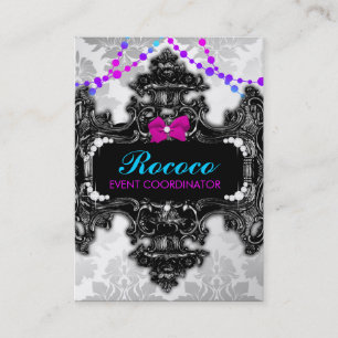311 Rococo Wonderland Colourful Business Card