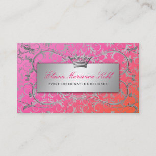 311 Silver Divine Dreamsicle Business Card