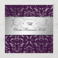 311-Silver Divine | Eggplant Sweet 16