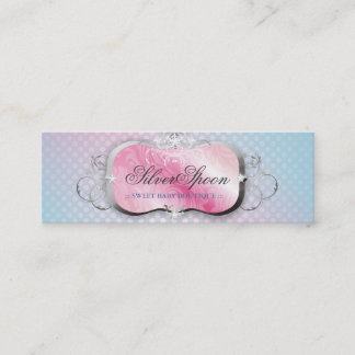 311-Silver Spoon | Baby Boutique Mini Business Card