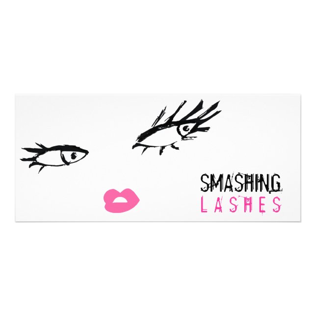 311 Smashing Lashes Loyalty Coupon Card (Front)
